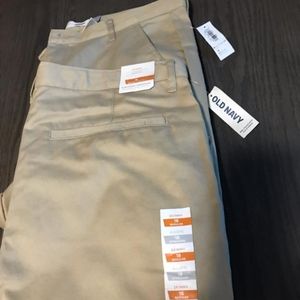 Old Navy Khakis uniform pants youth size 18